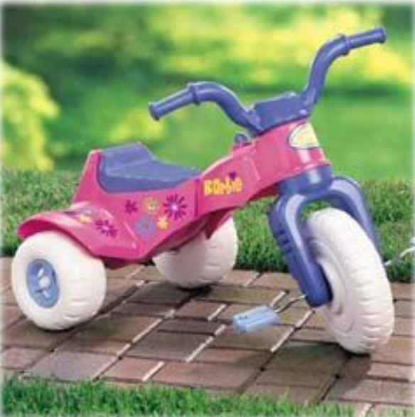 fisher price barbie tricycle